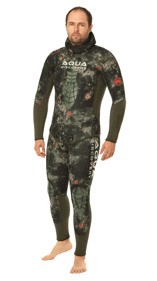 Гидрокостюм Aquadiscovery Ataman V2 Camo дракон 5мм