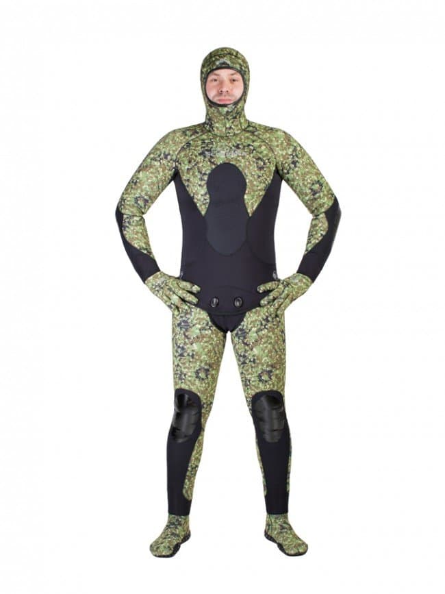 Гидрокостюм Scorpena C3+ camo green 5мм