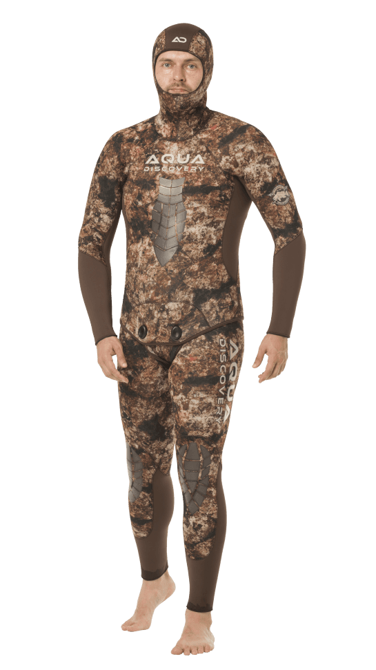 Гидрокостюм Aquadiscovery Ataman V2 Camo каштан 7мм