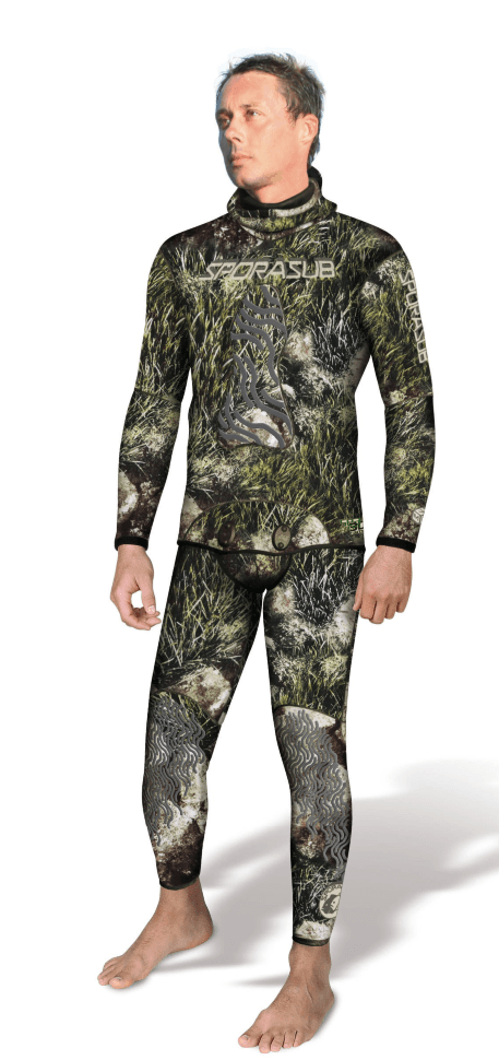 Гидрокостюм Sporasub Sea Green 3D Camo 7мм