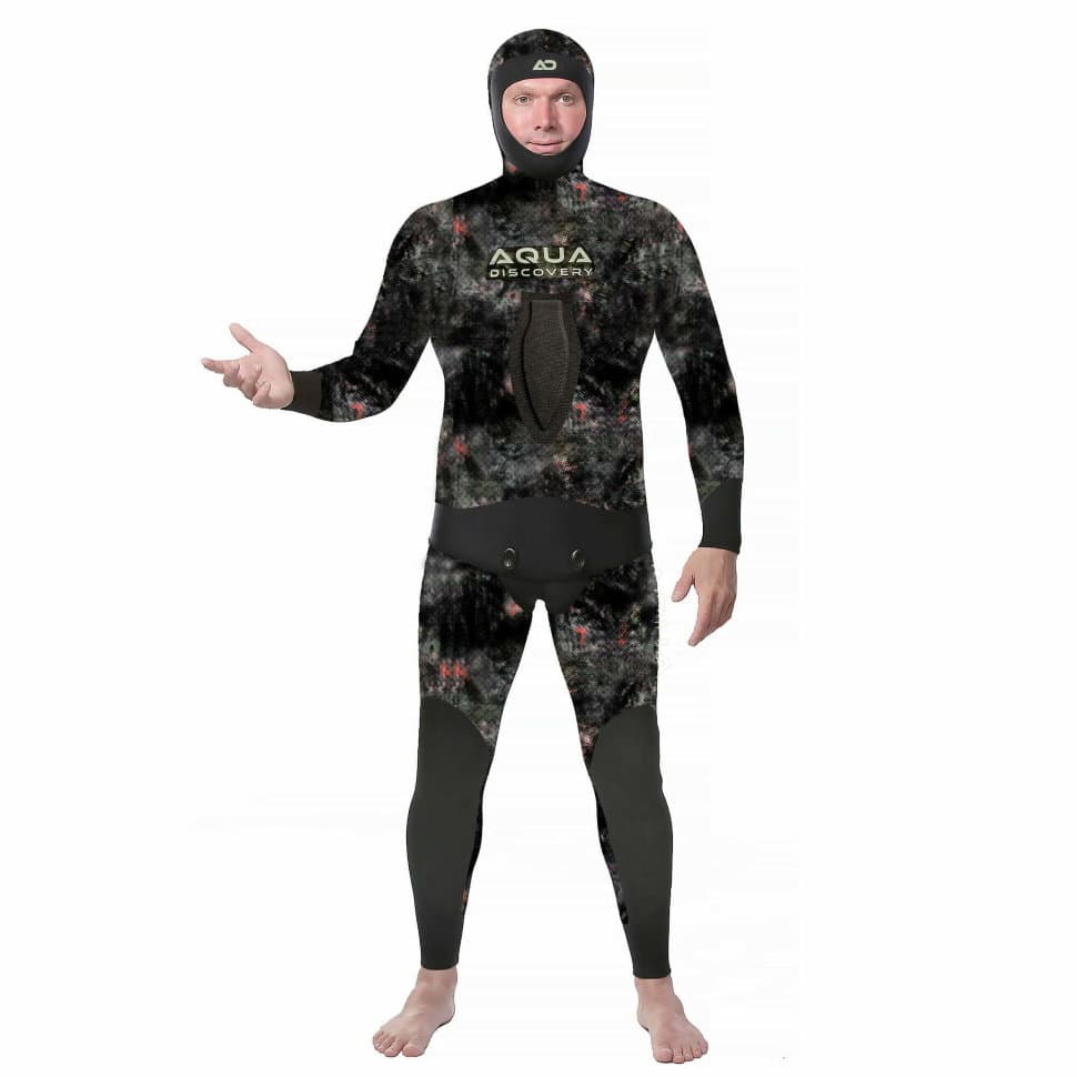 Гидрокостюм Aquadiscovery Ataman Camo дракон 9мм