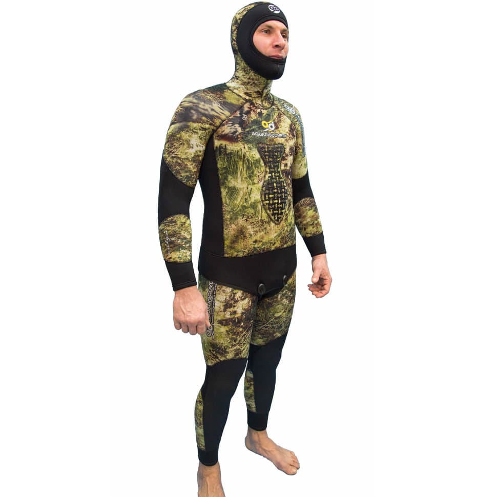 Гидрокостюм Aquadiscovery Volga Camo 3D 9мм