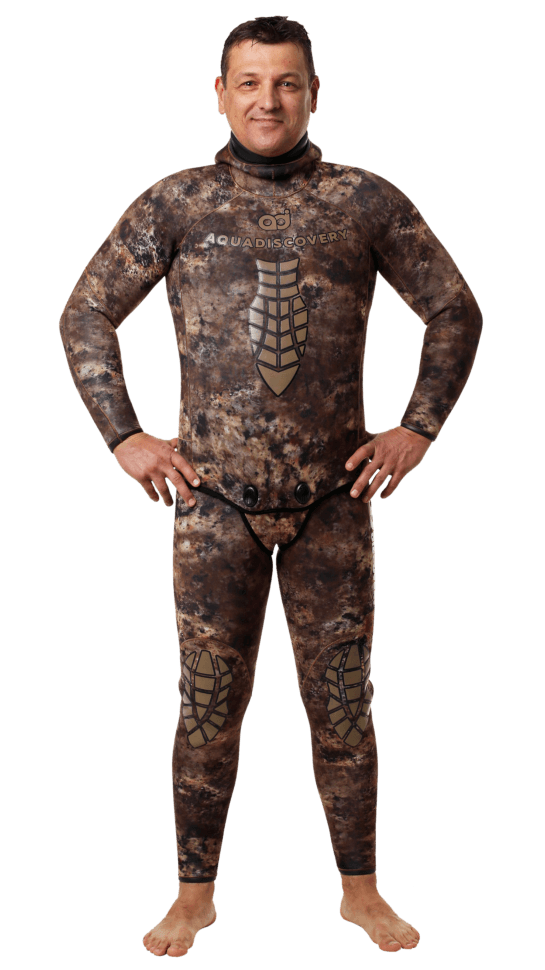 Гидрокостюм Aquadiscovery Kochevnik V2 Camo Brown 5мм
