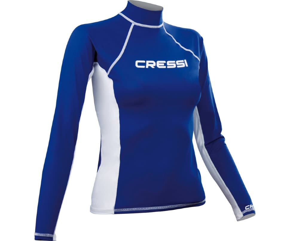 Футболка Cressi Rash Gurd женская лайкра с длинным рукавом