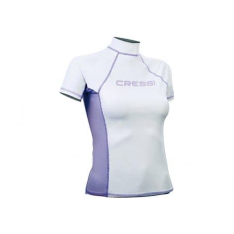 Футболка Cressi Rash Gurd женская лайкра с коротким рукавом