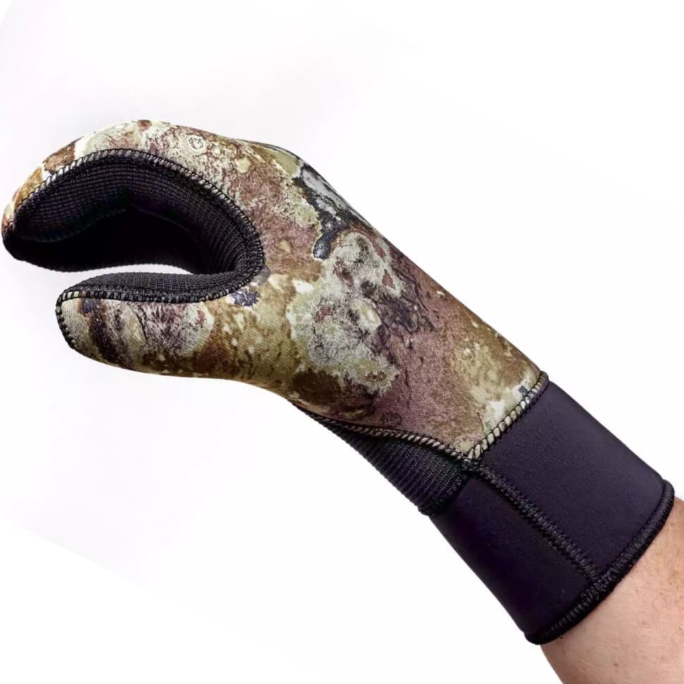 Перчатки Aquadiscovery Camo 3-хпалые