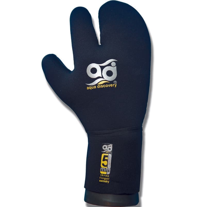 Перчатки Aquadiscovery Double Cuff 3-хпалые
