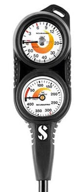 Консоль Scubapro Compact Twin манометр+глубиномер