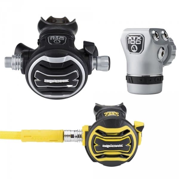 Регулятор Apeks XTX100 DIN new + октопус XTX40 new