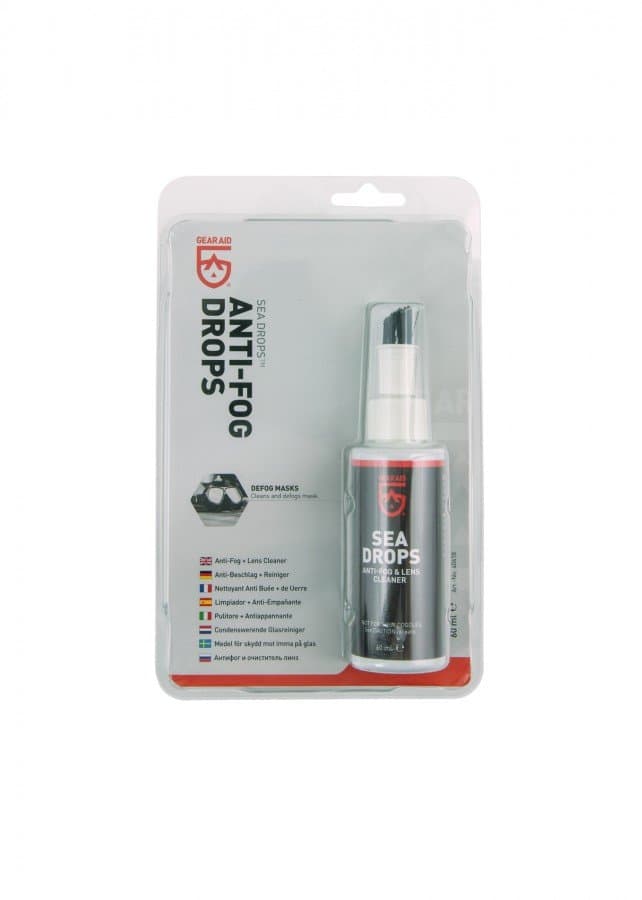 Антифог Gear Aid Sea Drops для масок c кисточкой 60мл
