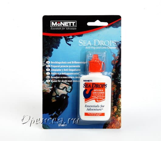 Антифог McNett Sea-Drops для масок 37мл