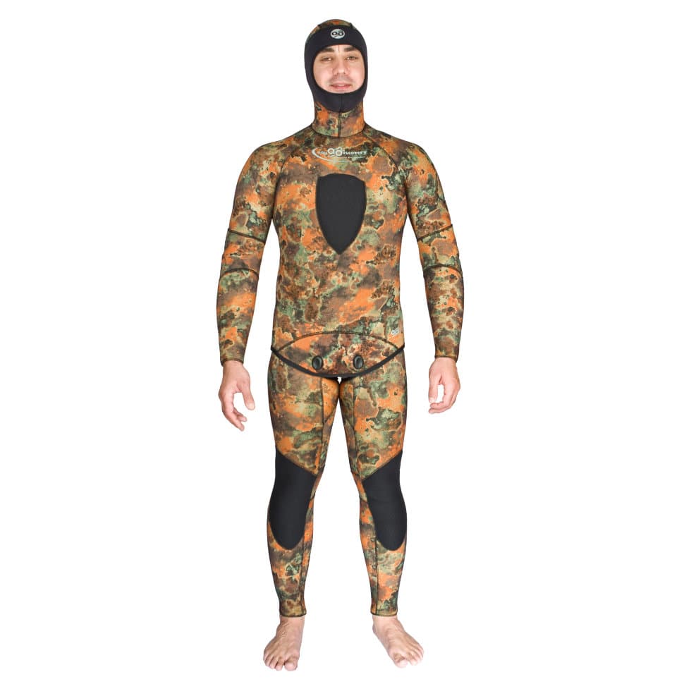 Гидрокостюм Aquadiscovery Calcan Camo Brown 7мм
