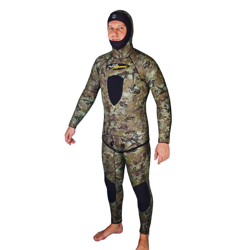 Гидрокостюм Aquadiscovery Calcan Camo Green 7мм